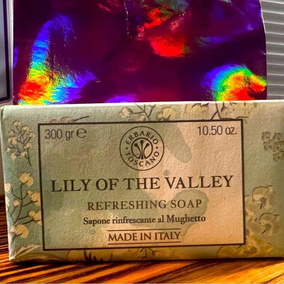 Erbario Toscano Lily Of The Valley Soap Bar 10.5 Oz - Picture 1 of 2